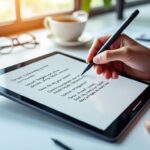 découvrez comment la reconnaissance d'écriture manuscrite améliore la prise de notes sur tablette android, pour une expérience plus rapide et naturelle.