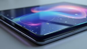 le verre trempé gorilla glass assure une protection optimale de la dalle tactile de votre tablette, la préservant efficacement contre les rayures accidentelles.