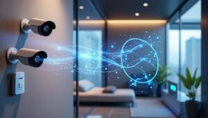 découvrez comment les caméras de surveillance ip intègrent les objets connectés aux systèmes d'alarme de sécurité privée pour une protection intelligente et efficace.