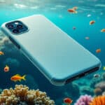 découvrez notre coque en plastique biodégradable qui protège efficacement votre téléphone tout en préservant l'environnement marin de manière responsable.