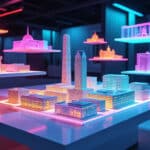 découvrez comment la projection de maquettes architecturales en 3d utilise la technologie innovante de l'holographie laser pour offrir des visualisations réalistes et immersives.