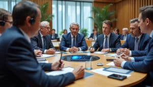 découvrez comment la technologie de traduction simultanée supprime les barrières linguistiques lors des sommets internationaux, facilitant ainsi la communication et la coopération entre nations.